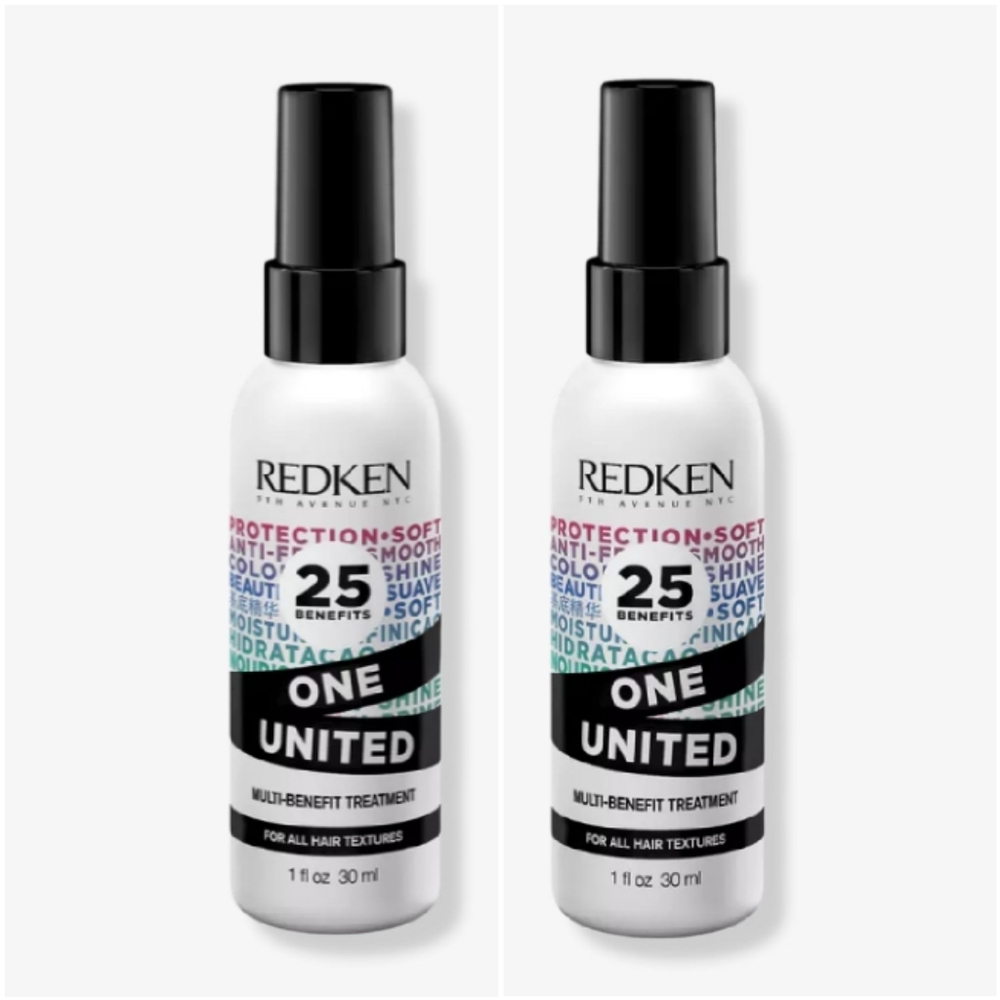 NEW 2× Redken One United Multi-Benefit Treatment Spray Travel